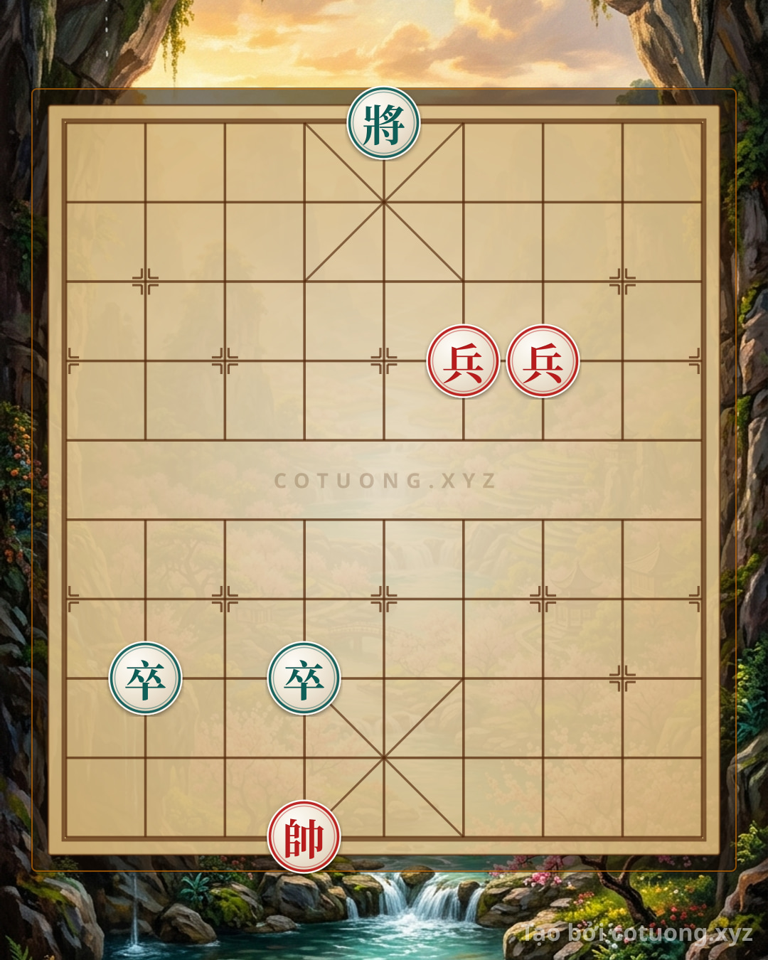 Challenge: Red General's Victory: The 'Empty Cannon' Strategy Against Black's Pawn - A Thrilling Xiangqi Position - Can you solve it?