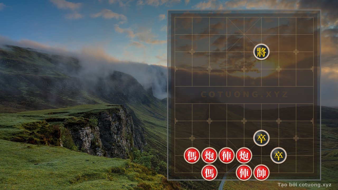 Thế cờ: The Deadly Trap in Xiangqi: Red's Net, Black's Escape? — Cờ Tướng Online