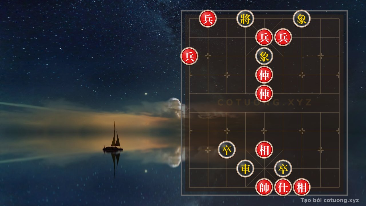 Thế cờ: Xiangqi: The Art of the Red Chariot's Breakthrough at File 5, Rank 7 — Cờ Tướng Online