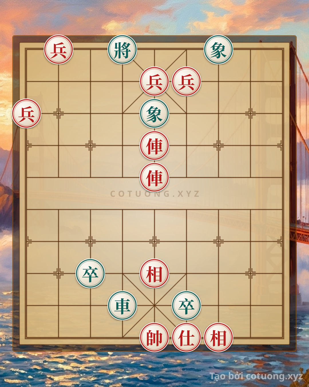 Challenge: Xiangqi: The Art of the Red Chariot's Breakthrough at File 5, Rank 7 - Can you solve it?