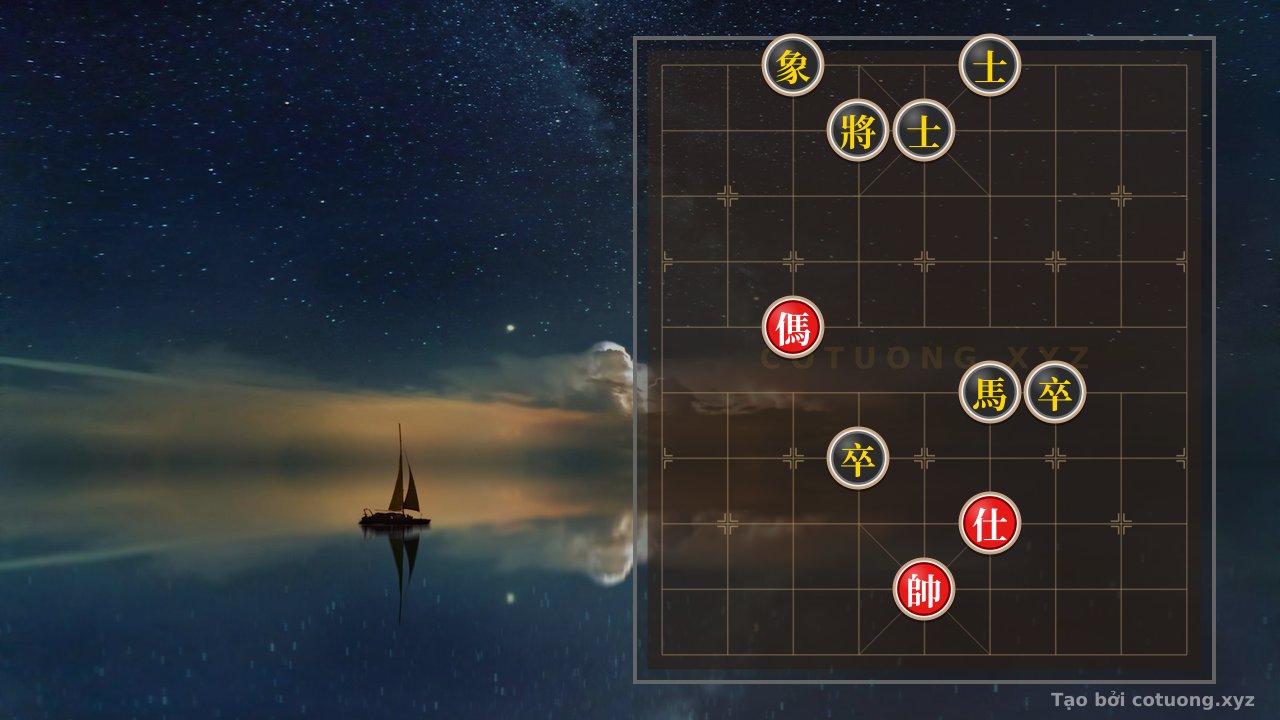 Thế cờ: Xiangqi Strategy: Double Horse Attack, Ruthless Tactics to Win the Game — Cờ Tướng Online