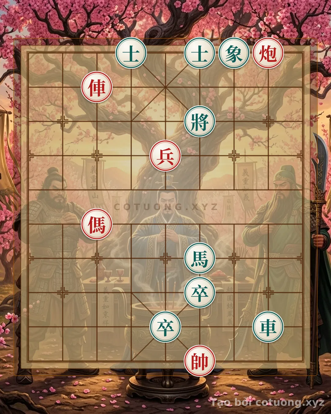 Thế cờ: Super God General Chess: 