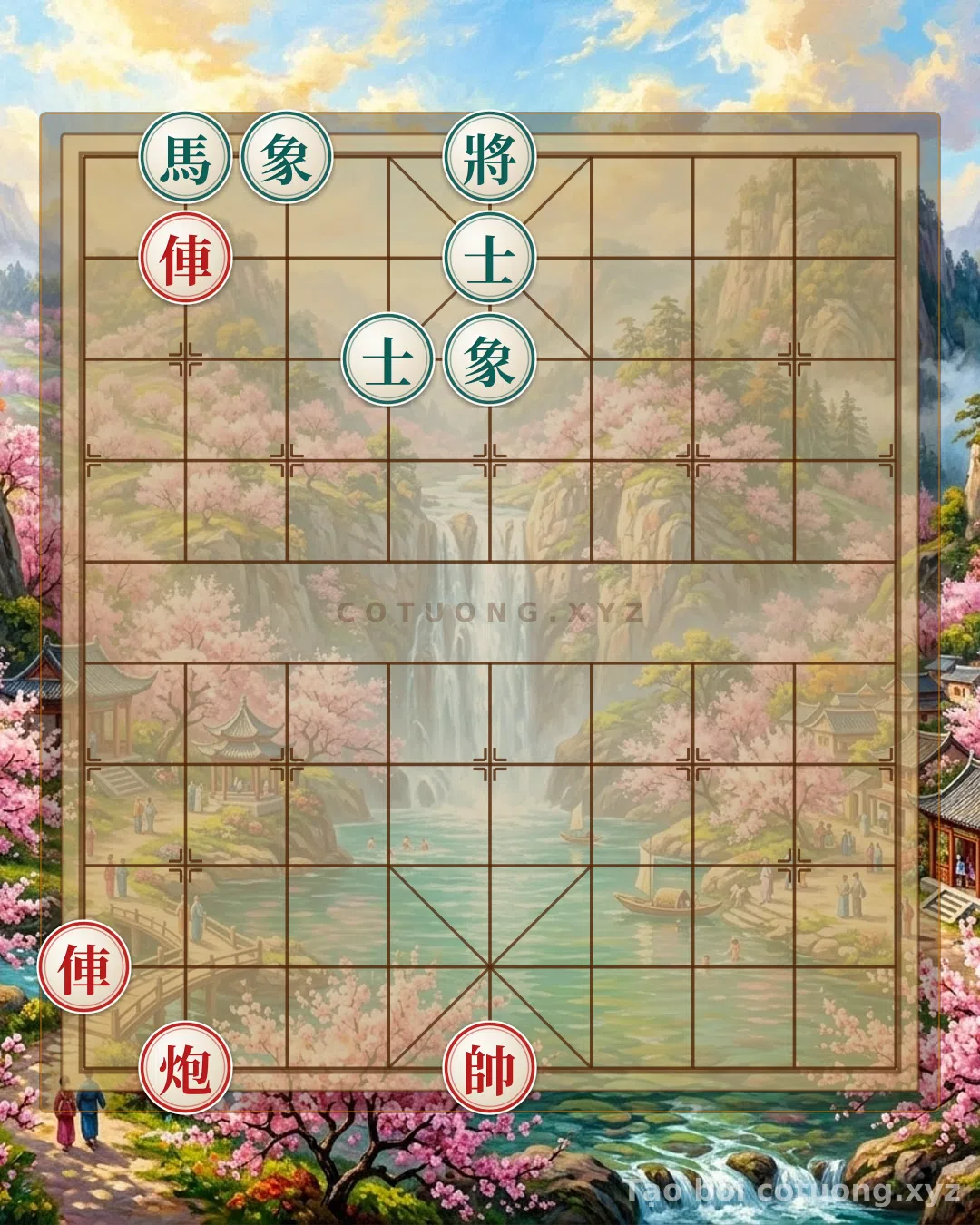 Challenge: Decisive Strike - Red General Attacks Black Bishop - Can you solve it?