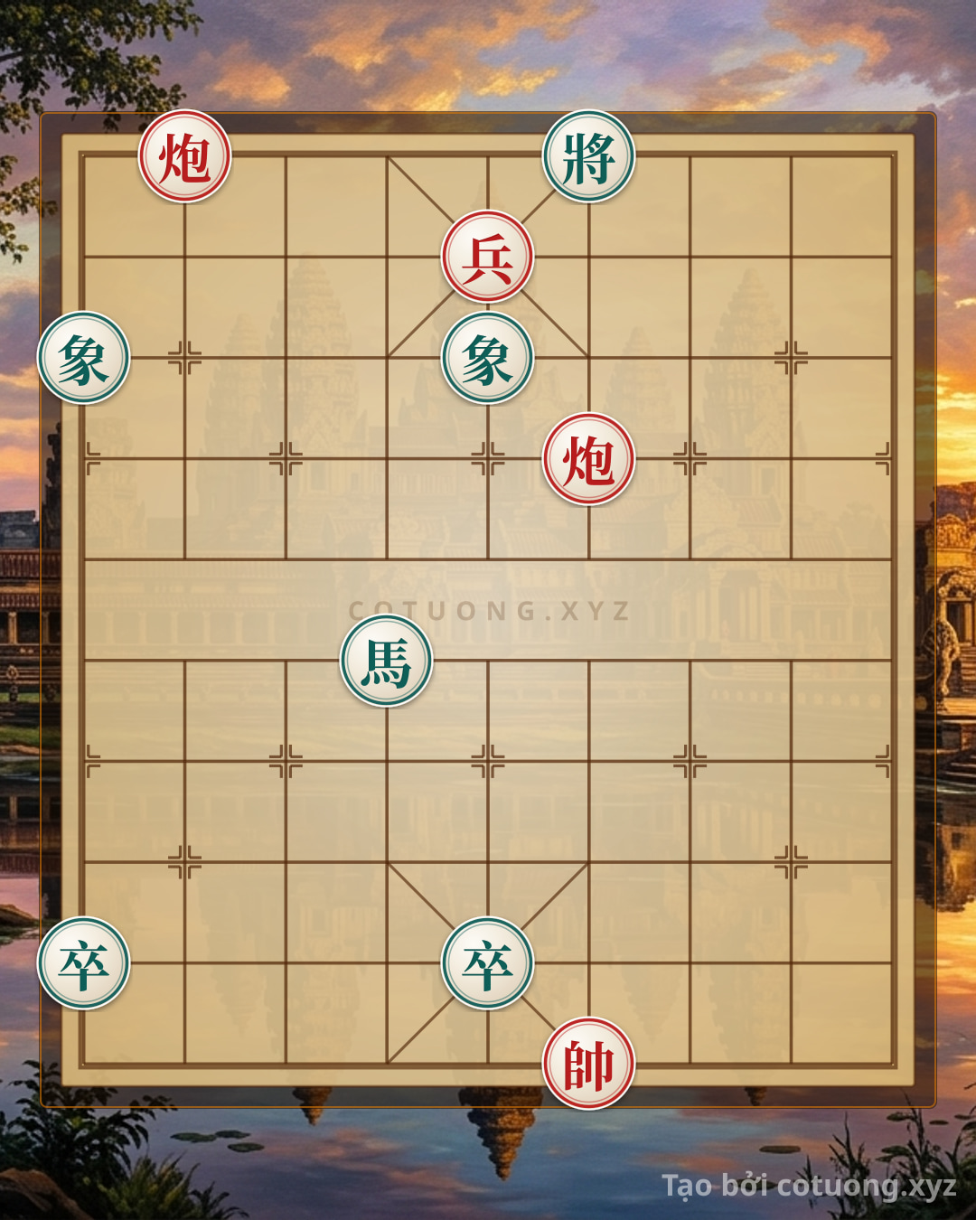 Challenge: Red Cannon on 8th File, 10th Rank: Patience and Mastery - Can you solve it?