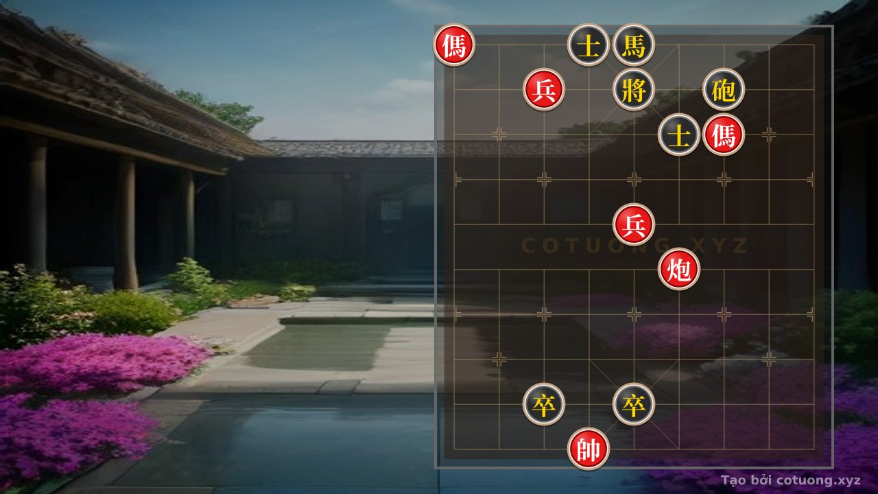 Thế cờ: The 'Double Horse vs. Cannon' Strategy - A Brutal Tactics in the Red Side Formation — Cờ Tướng Online
