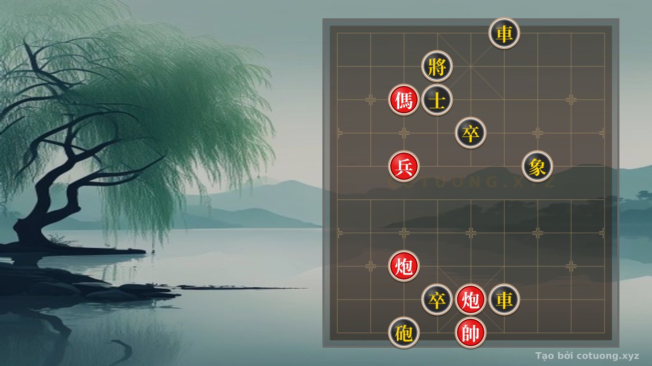 Thế cờ: Xiangqi: Strategy for Black Chariot at 6-10 - Winning Tactics — Cờ Tướng Online