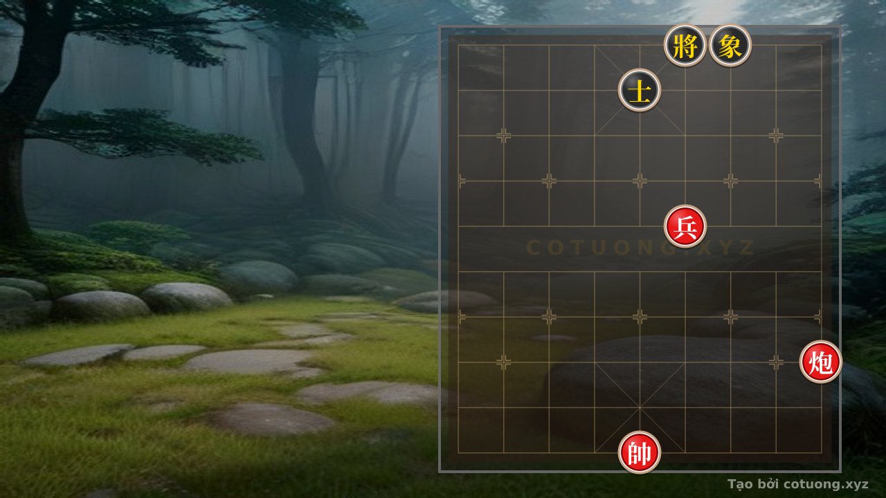Thế cờ: Super Difficult Xiangqi: Secret Strategy to Defeat Black Bishop with Red Cannon — Cờ Tướng Online