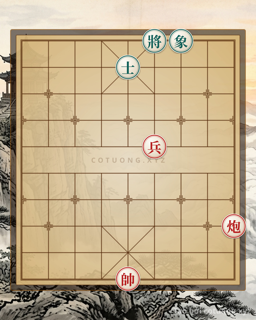 Challenge: Super Difficult Xiangqi: Secret Strategy to Defeat Black Bishop with Red Cannon - Can you solve it?