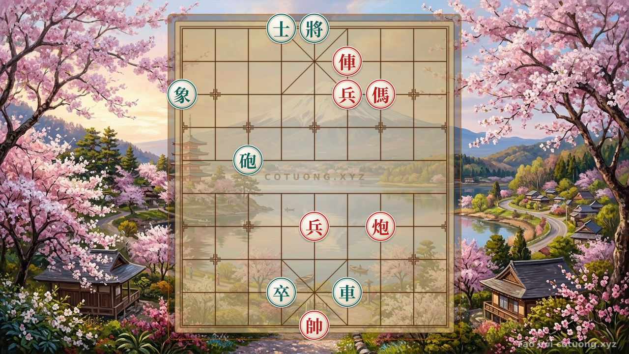 Thế cờ: Xiangqi (Chinese Chess) Strategy: Red Forces Black Advisor — Cờ Tướng Online