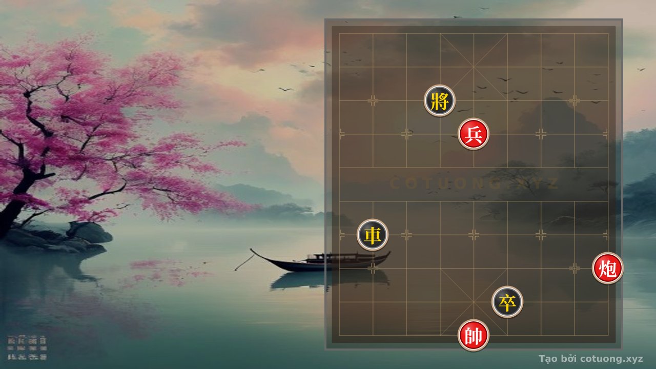 Thế cờ: Black General's Rook 4 - The Retreat of the Red Queen — Cờ Tướng Online