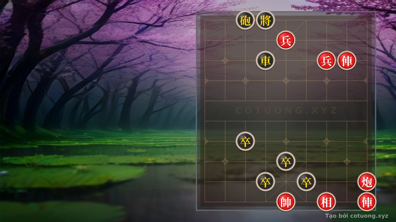 Thế cờ: Cannon's Three-File Opening: The Secret of Defensive Counterattack in Three Moves – Can Red Escape the Black's Trap? — Cờ Tướng Online