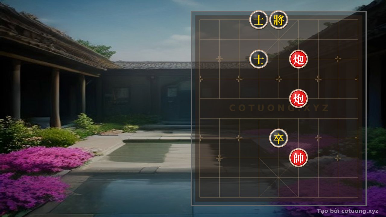 Thế cờ: Red Cannon Offensive: Strategy to Defeat the Black General in Xiangqi — Cờ Tướng Online
