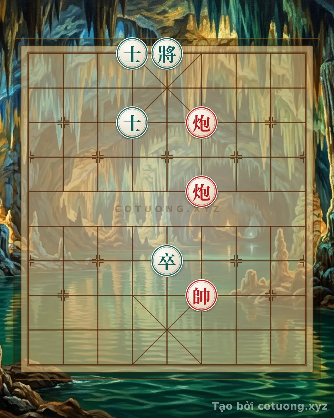 Challenge: Red Cannon Offensive: Strategy to Defeat the Black General in Xiangqi - Can you solve it?