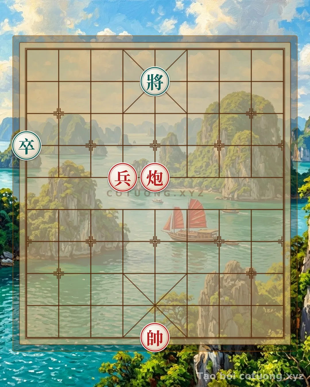 Thử Thách: Cờ Tướng: Bí Kíp Phòng Thủ Với Chốt Đen Bị Bao Vây - Giải Cờ Thế Đỏ Đánh - Bạn có thể giải được?