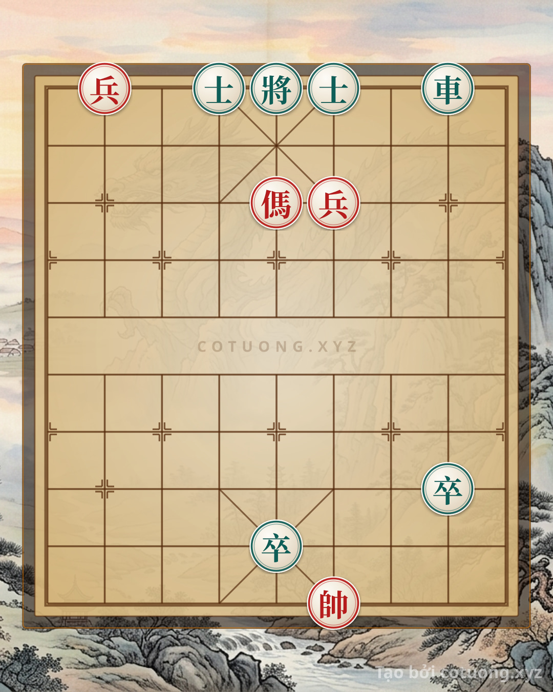 Challenge: Defeating the 'Black Rook on File 8' Formation in Xiangqi: Defensive Strategies for the Black General - Can you solve it?