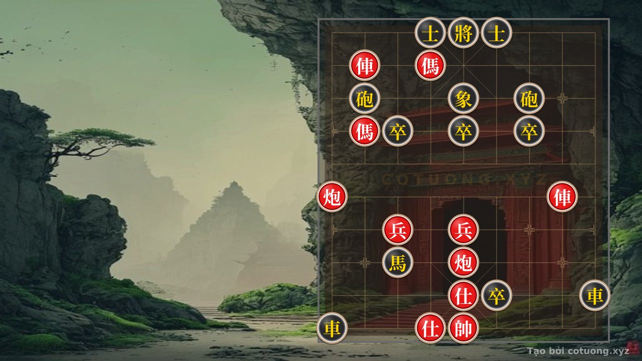 Thế cờ: Red General's Chess: The 'Chariot Rush' Strategy - The Key to Breaking the Formation — Cờ Tướng Online