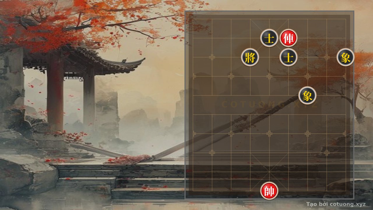 Thế cờ: The Subtle Trap: Red Chariot on 4th Rank 9 and Black Advisor on 5th Rank 8 - Instant Winning Tips — Cờ Tướng Online