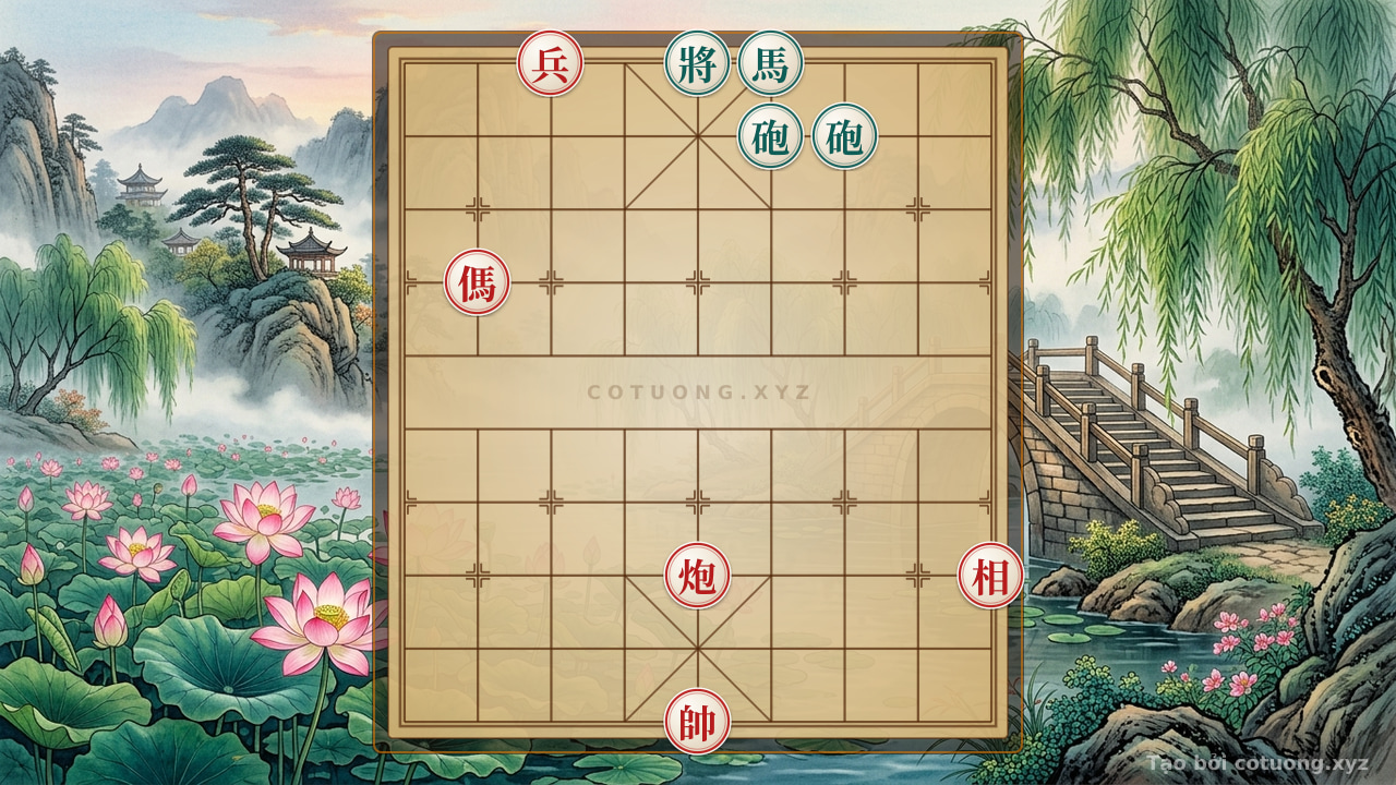 Thế cờ: Art of Xiangqi: Nature's Canvas on the Chessboard — Cờ Tướng Online