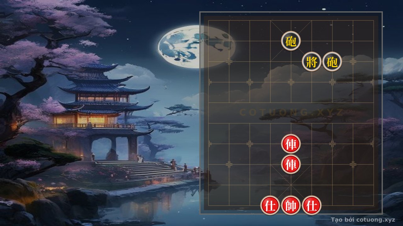 Thế cờ: Red General Chess: Strategy to Defeat Black's Simple Rook Formation with Two Red Chariots — Cờ Tướng Online