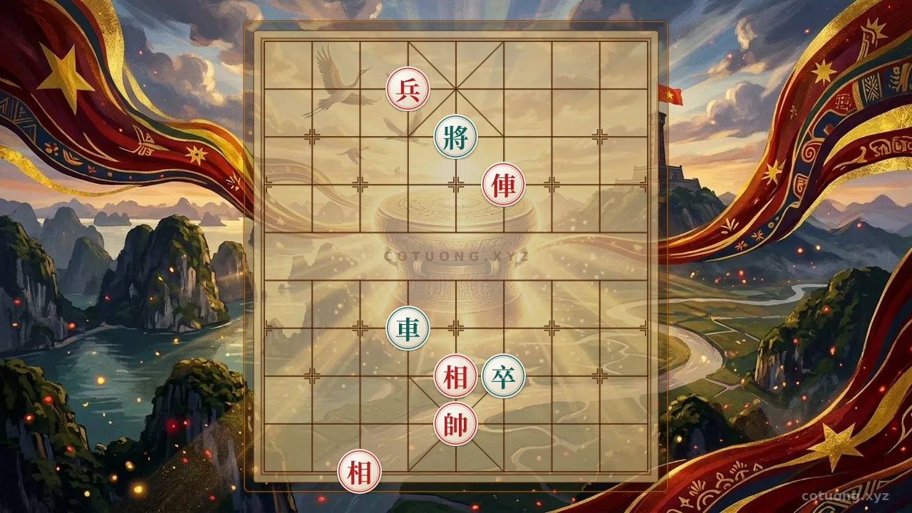 Chariot, Pawn, Cannon, and Elephant Unite, Decisive King's Demise
