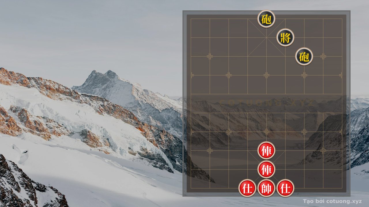 Thế cờ: Defensive Tips Against Double Cannons - Tactics for Black — Cờ Tướng Online