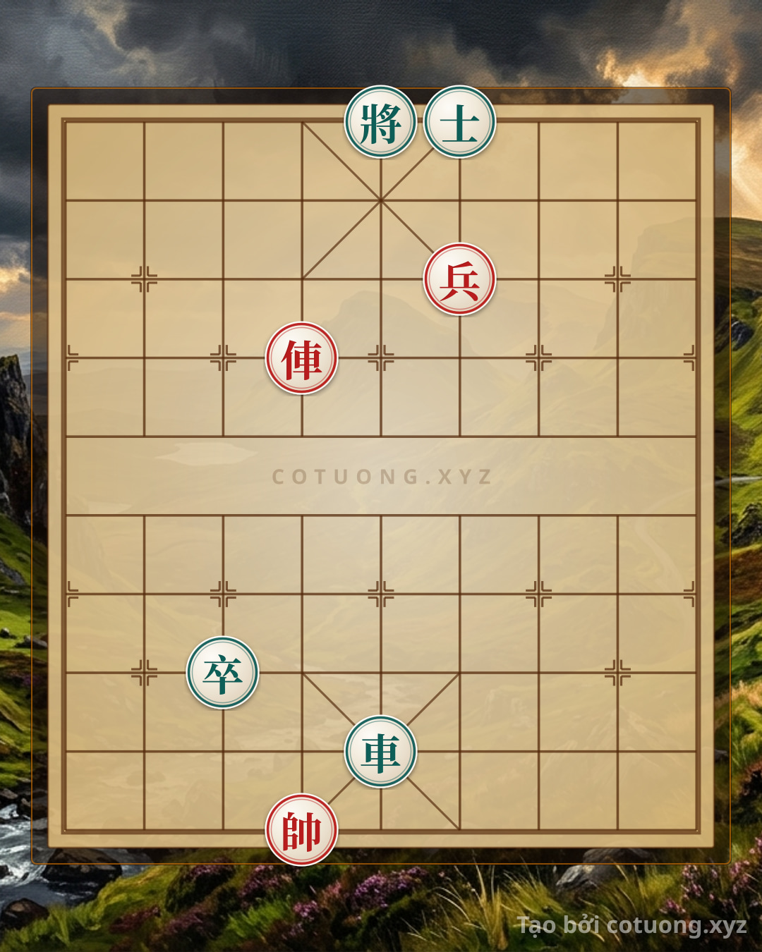 Challenge: Mystic General's Chess: The Red Attack on Black in the Mist - Can you solve it?