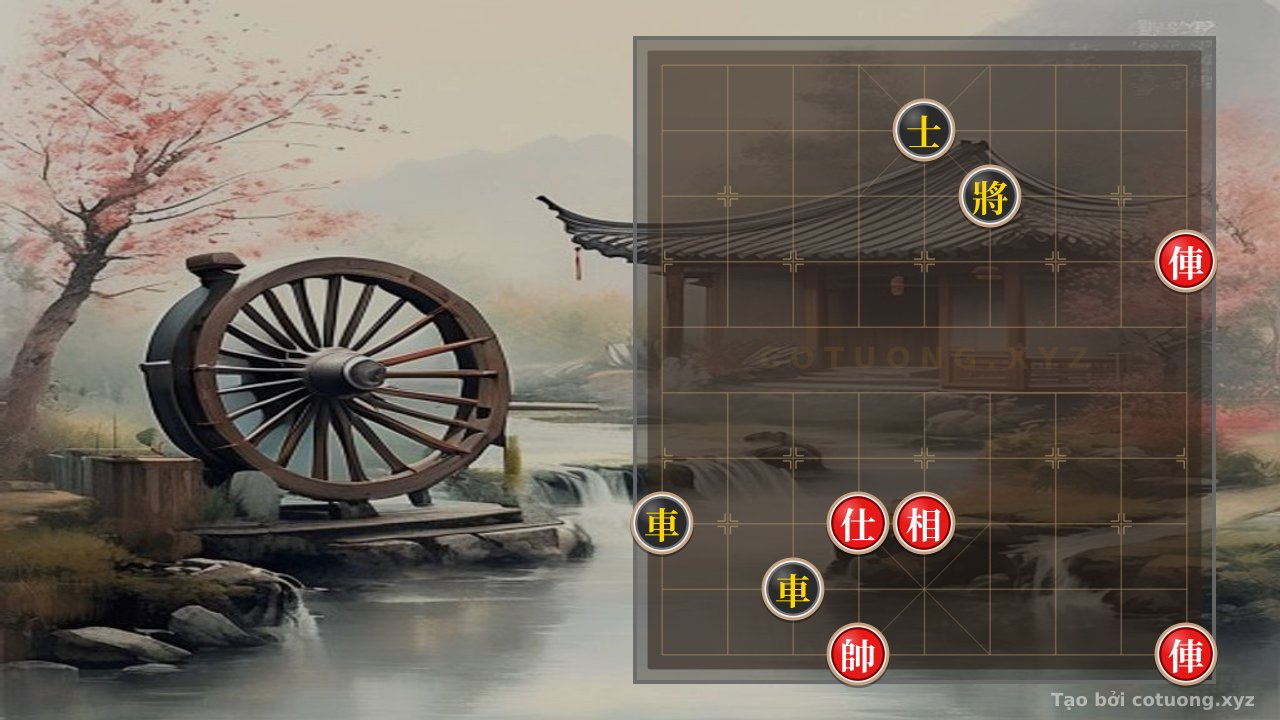 Thế cờ: Red Chariot Rush: Mastering the Endgame from the Classic Rook Opening — Cờ Tướng Online