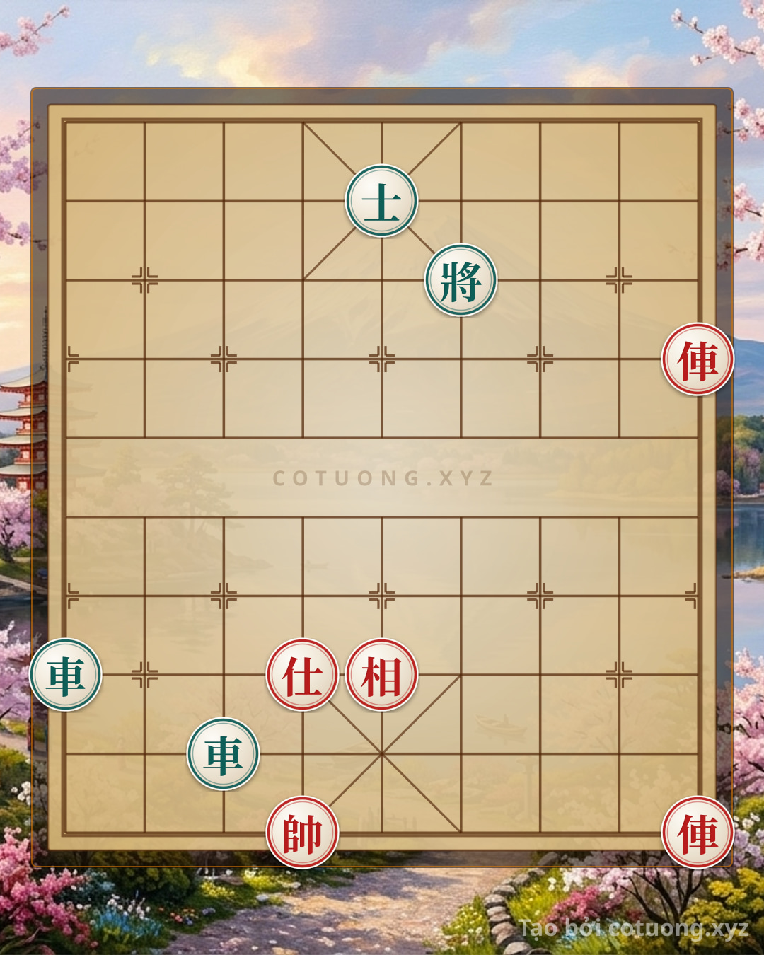 Challenge: Red Chariot Rush: Mastering the Endgame from the Classic Rook Opening - Can you solve it?
