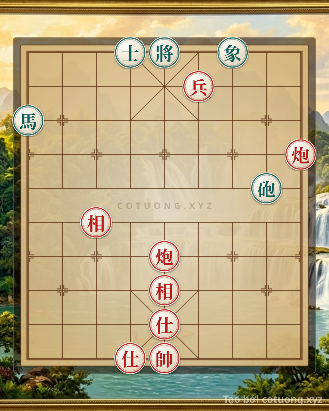 Challenge: Reverse Examination: Upsetting the Xiangqi Battle - Can you solve it?