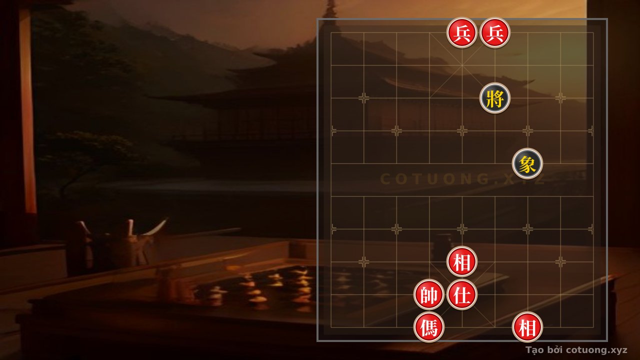 Thế cờ: Xiangqi Strategy with Only One Horse and Two Pawns on the Board - Super Difficult Board — Cờ Tướng Online