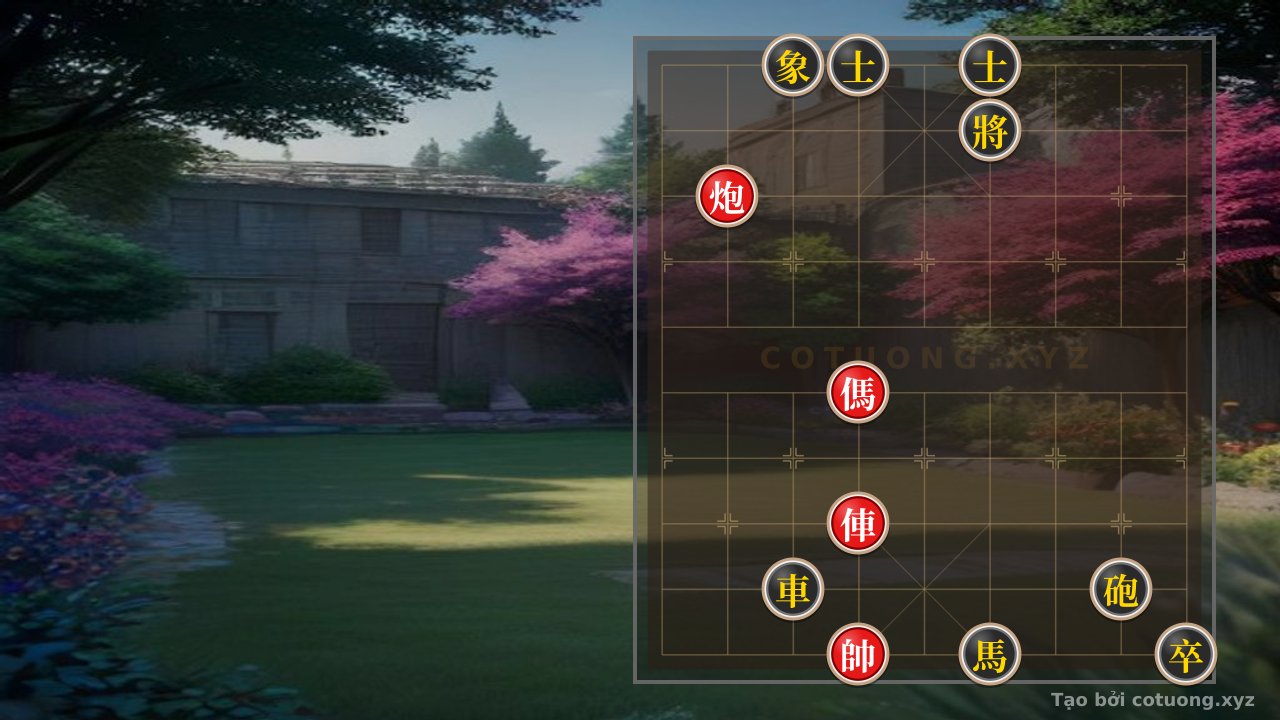 Thế cờ: 32 Xiangqi Moves: Red Chariot Rushes Straight to Black General - Fast Checkmate Strategy — Cờ Tướng Online