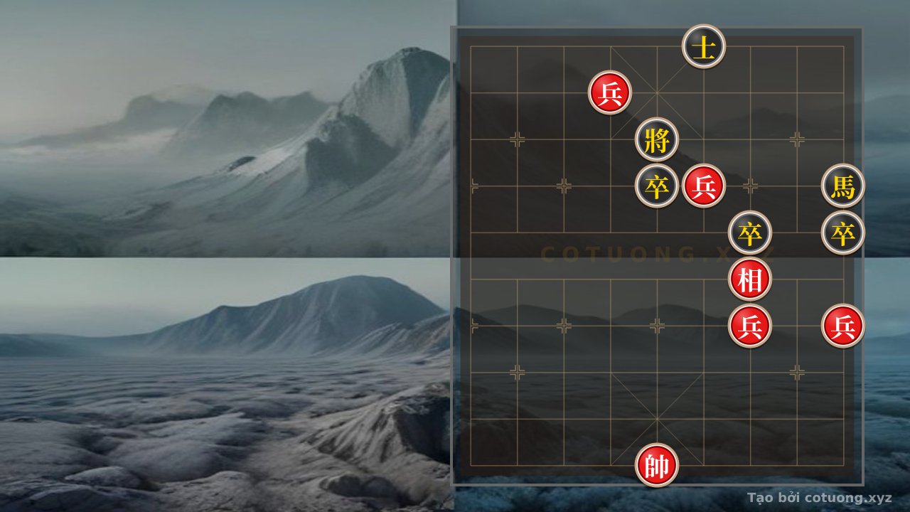 Thế cờ: Super Difficult Xiangqi: The Secret Trick to Defeat the 'Pinning Pawn' Strategy in an Instant — Cờ Tướng Online
