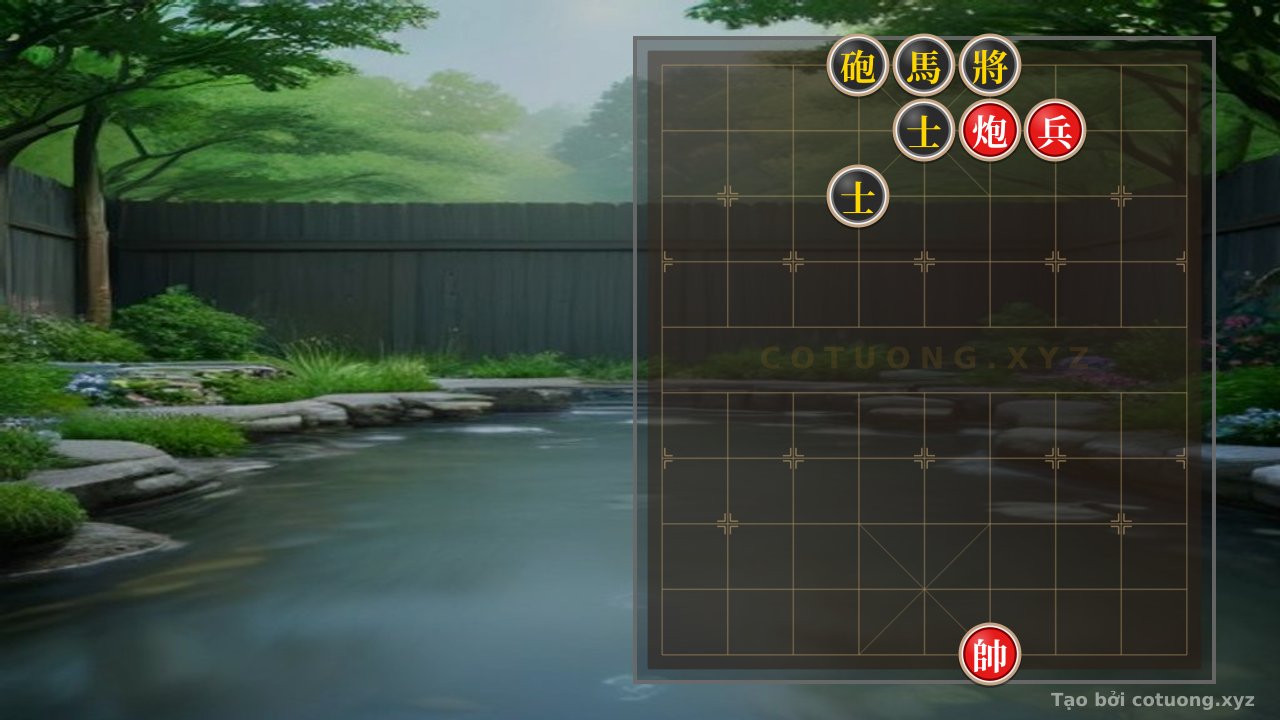 Thế cờ: Cannon Pawn vs. Cannon Horse 2 Advisors: The Secret of Xiangqi Tactics — Cờ Tướng Online