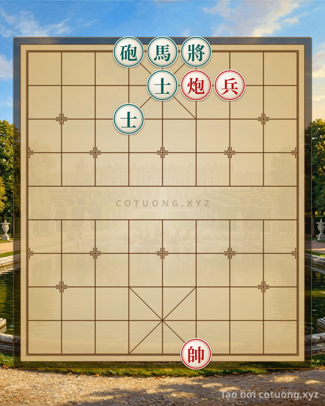 Challenge: Cannon Pawn vs. Cannon Horse 2 Advisors: The Secret of Xiangqi Tactics - Can you solve it?