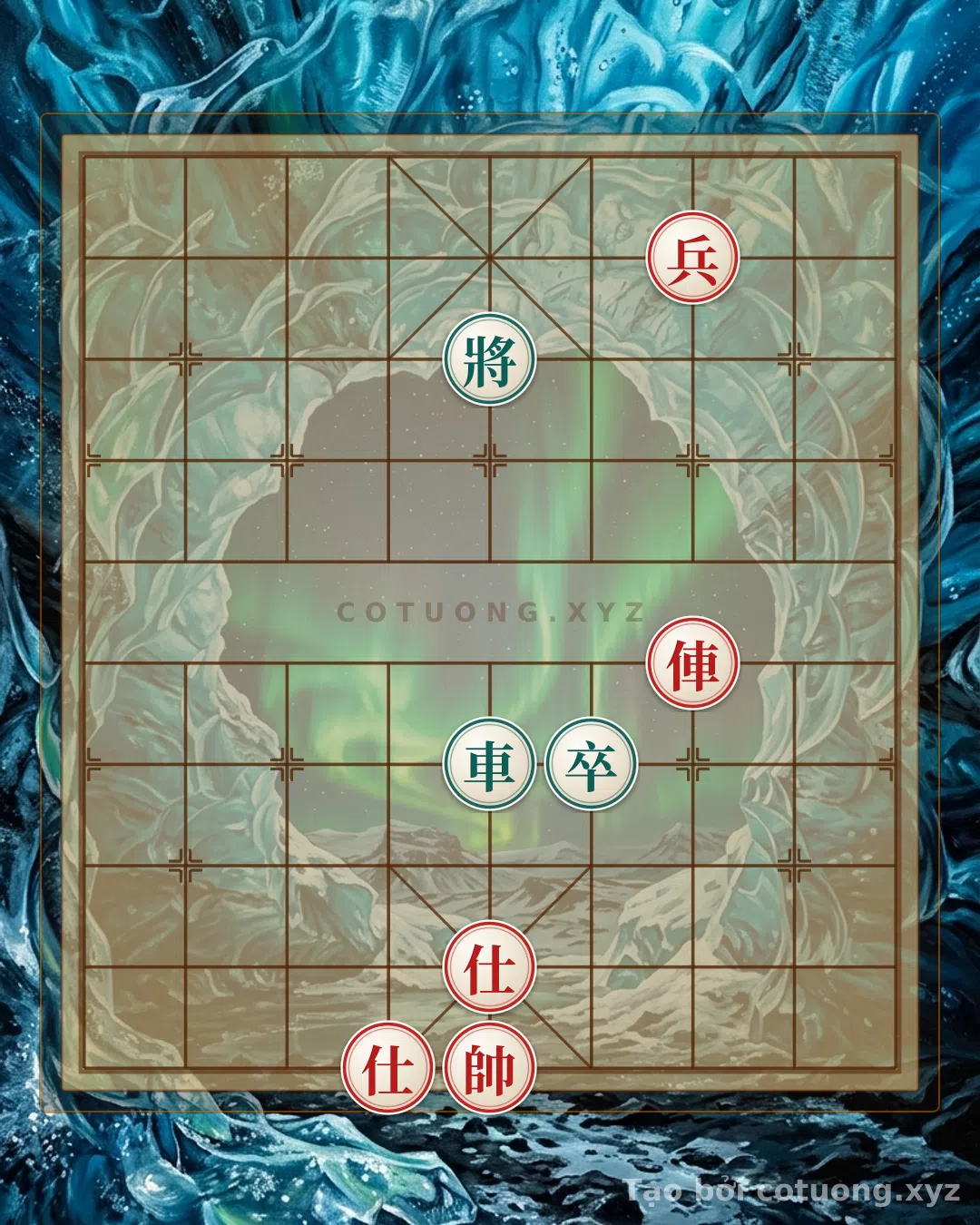 Thế cờ: Red Pawn on File 3, Rank 9: The Art of Sacrificing to Create Chaos in Chinese Chess — Cờ Tướng Online