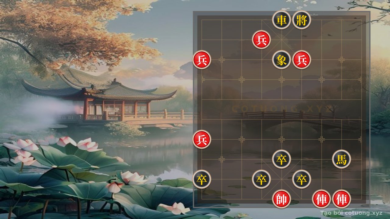 Thế cờ: The Ultimate Xiangqi Endgame: When Two Red Rooks Crush Black's Elephant and Horse - Victory Lies in the Hands of the Patient Player — Cờ Tướng Online