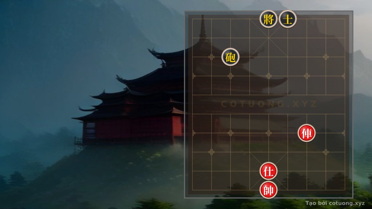 Thế cờ: Red Chariot's Direct Assault: Checkmate Strategy in 5 Moves — Cờ Tướng Online