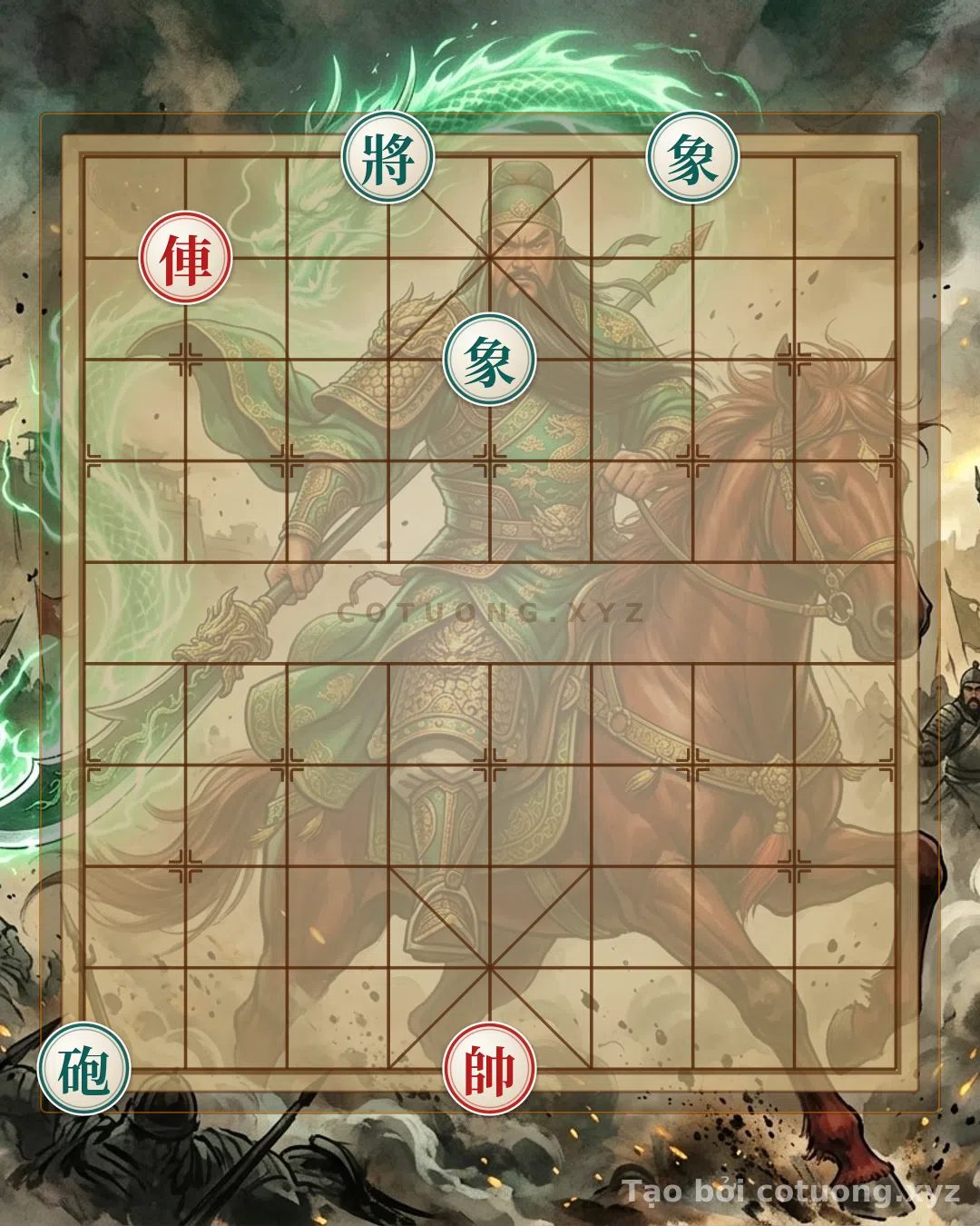 Thế cờ: Red Chariot's Escape: The Strategy to Capture the Black General in a Lone Battle — Cờ Tướng Online