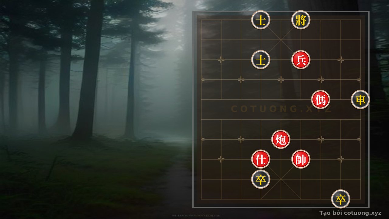 Thế cờ: Xiangqi Strategy 'Cannon's Long-Range Strike': Classic Checkmate Techniques from the Battle of Red Cliffs — Cờ Tướng Online