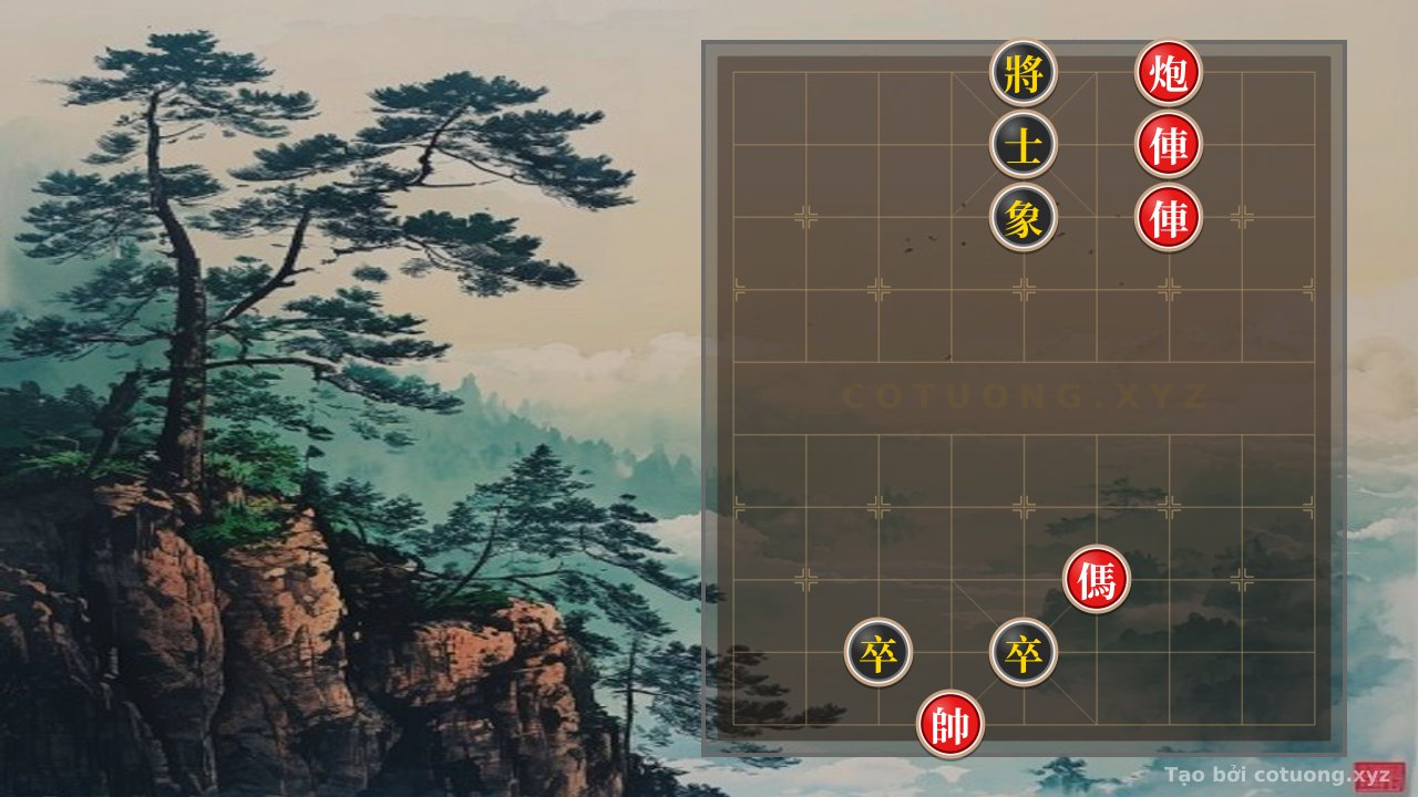 Thế cờ: Red Chariot's Lone Stand: Counterattack Tactics from an Empty Hole - Xiangqi Master Techniques — Cờ Tướng Online