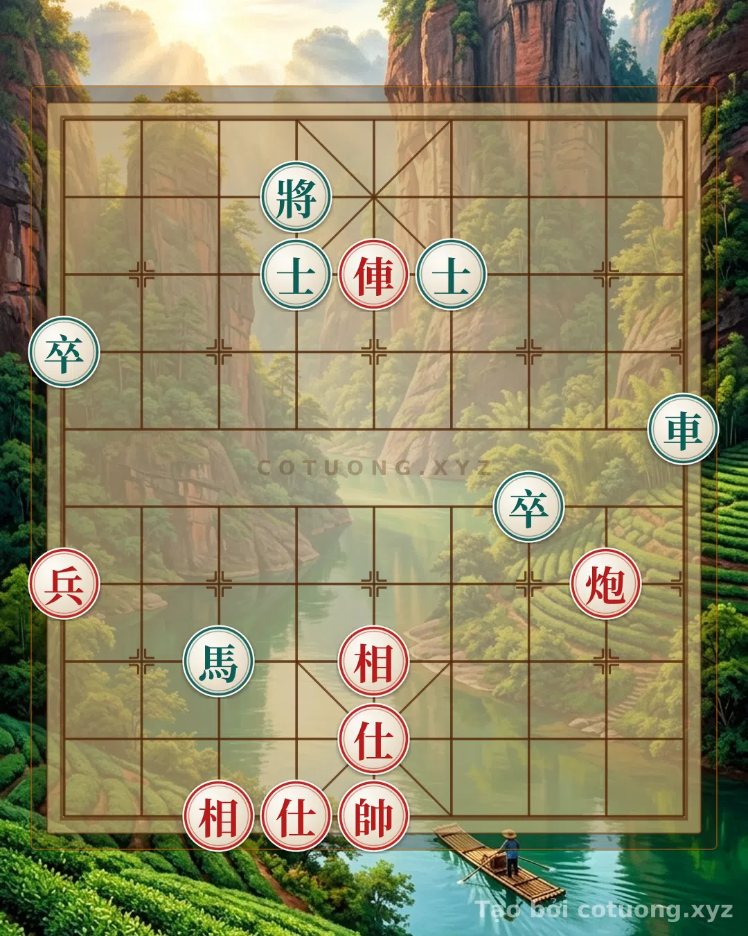 Challenge: Black General's Lost Art – Secrets to Countering the Empty Cannon & Rook Thrust Like an AI Master - Can you solve it?