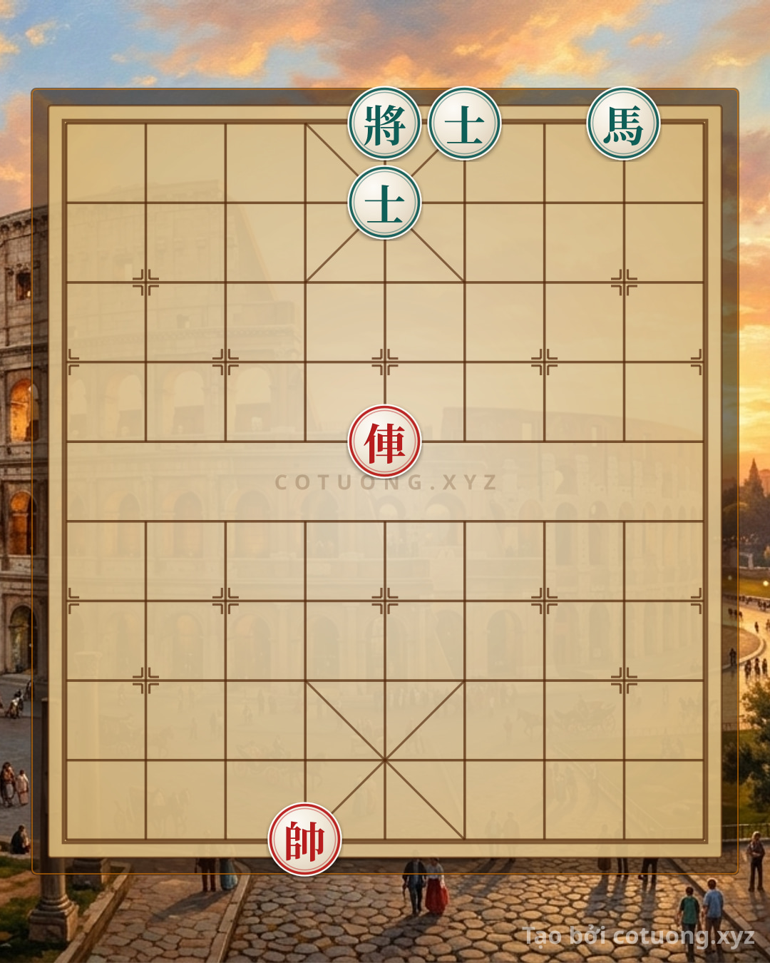 Challenge: Đơn xa đoạt tượng bức cung - Can you solve it?
