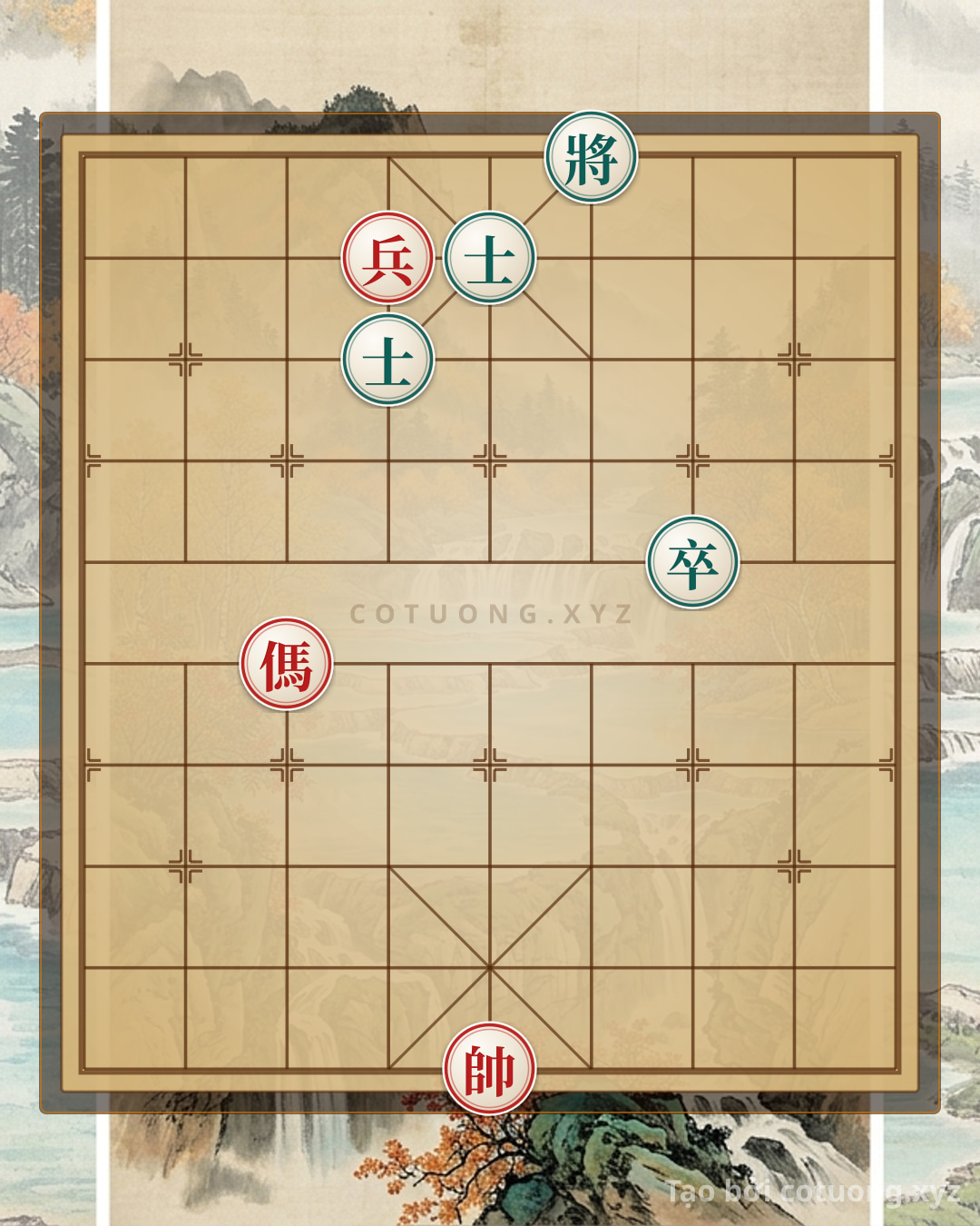 Challenge: Quick Win Trick: Red's Strategy to Beat Black in the 'Black General on File 6, Rank 10' Position - Can you solve it?
