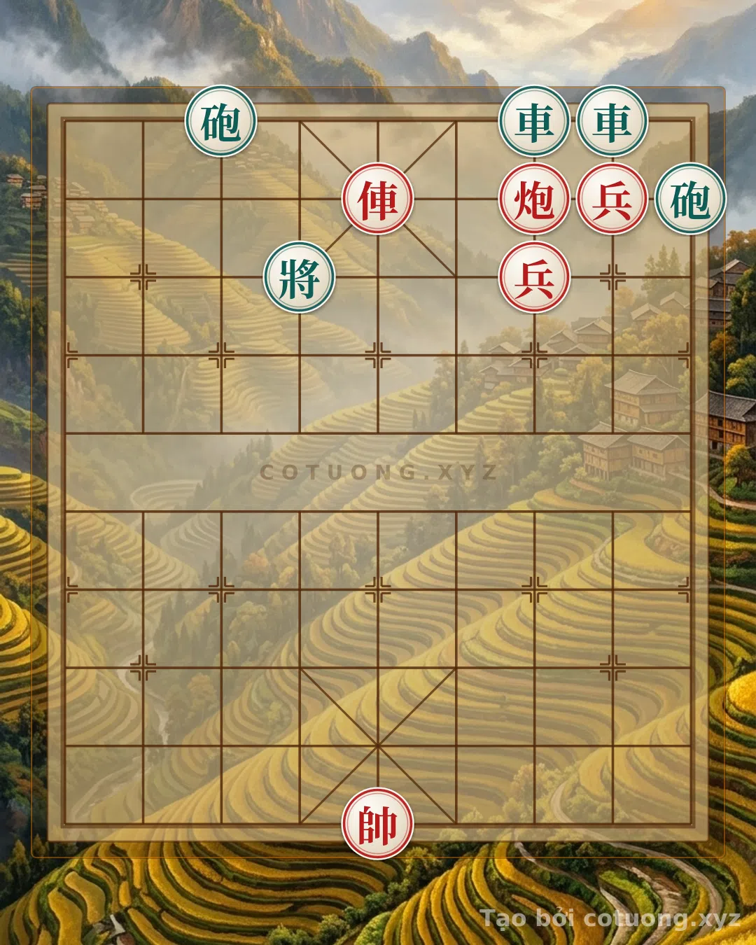 Thế cờ: Xiangqi Tactics: Turning the Tide with the Rook's Thrust — Cờ Tướng Online