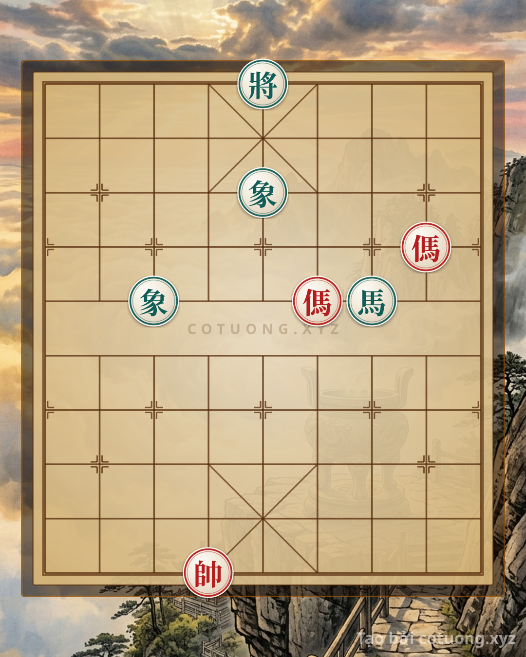 Challenge: Super Difficult Xiangqi Position: Red's Aggressive Play, Black's Counterattack - Master-Level Tactics - Can you solve it?