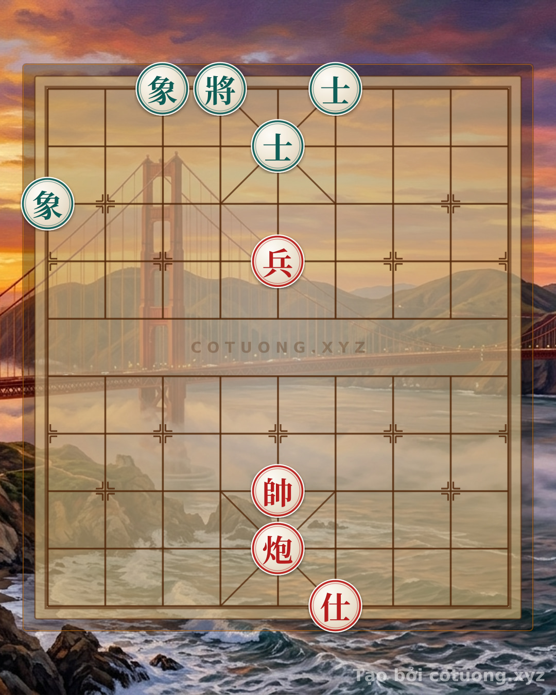 Challenge: Defeating the Red General in the 'Empty Cannon' Formation - The Black Advisor's Defensive Strategy - Can you solve it?