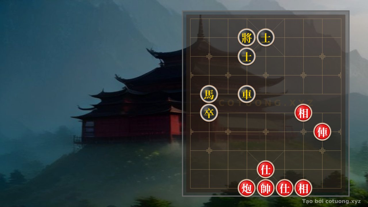 Thế cờ: The Secret to Countering Black's 'Chariot Checkmate': A Counterattack from the 'Rook Checkmate' Position — Cờ Tướng Online