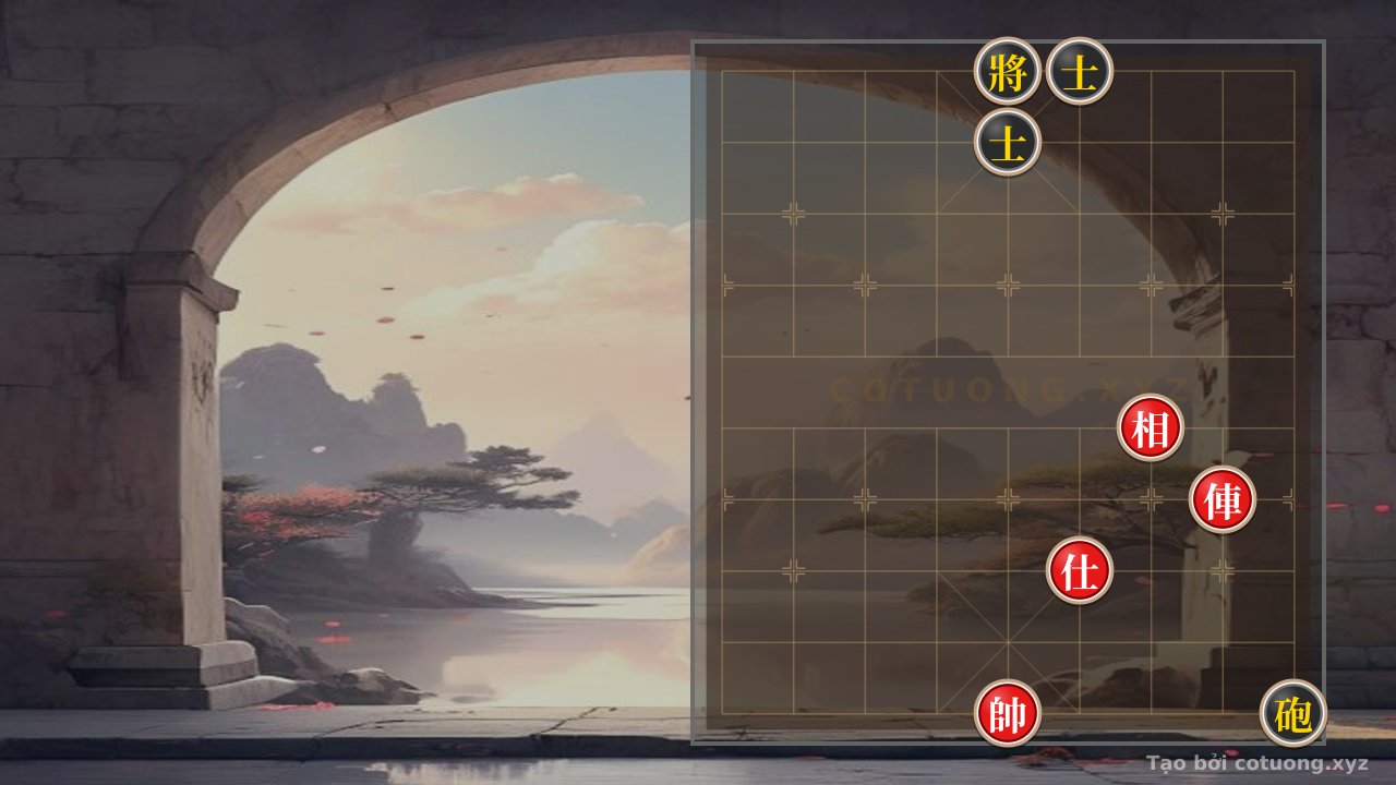 Thế cờ: Xiangqi Online: Mastering the 'Black General on File 5, Black Cannon Blocking Red Chariot' Strategy - Ultimate Tips for Beginners — Cờ Tướng Online