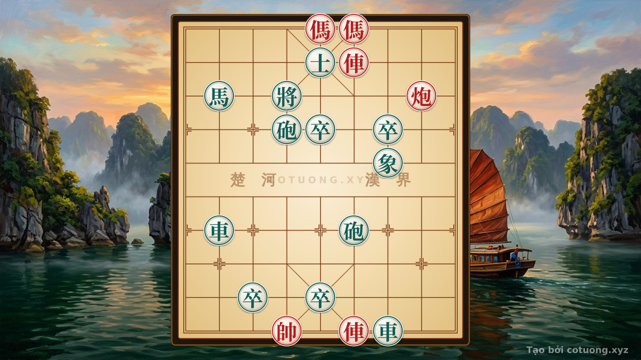 Thế cờ: Xiangqi Tactics: Checkmate with Two Horses Interlocking — Cờ Tướng Online