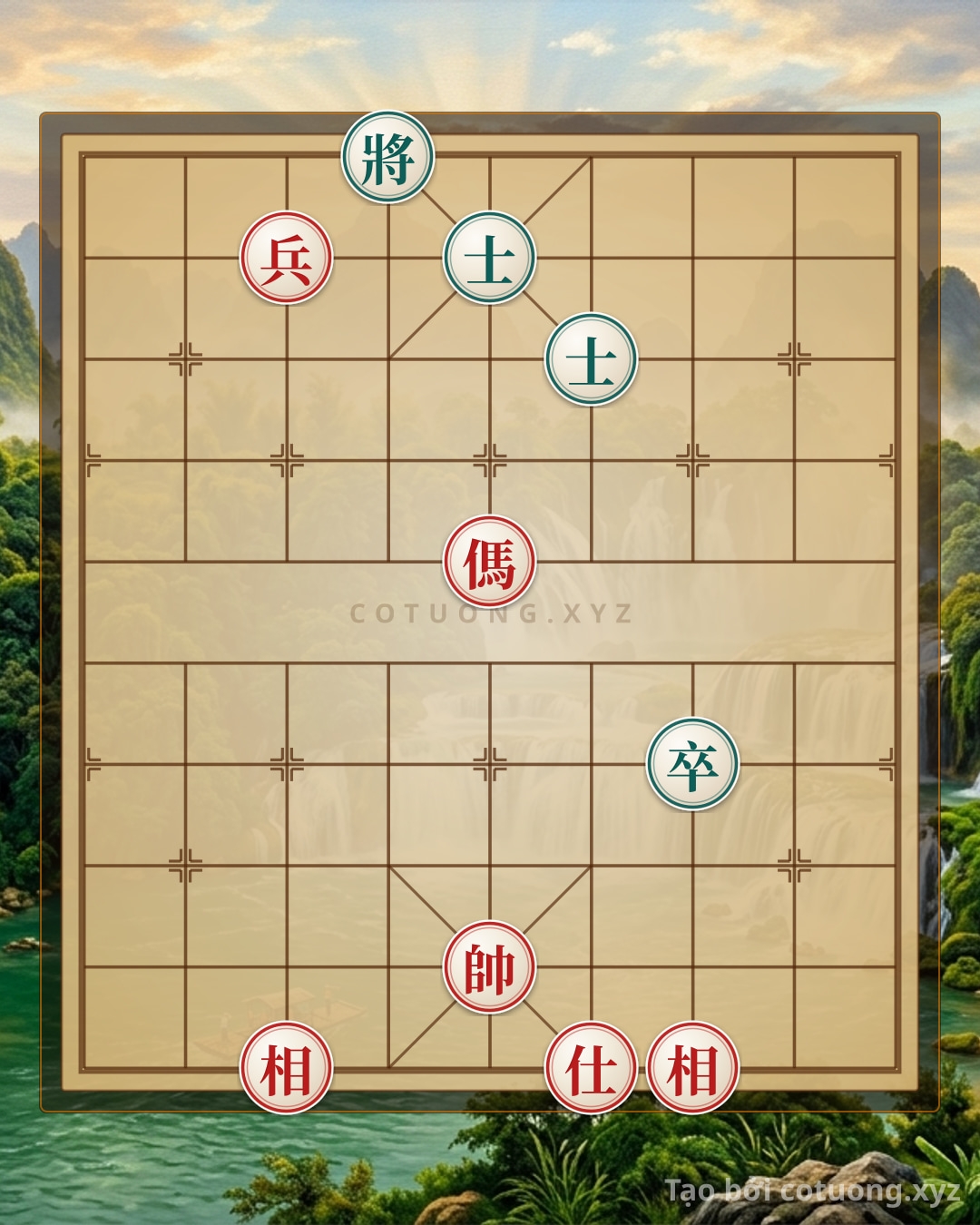 Challenge: Red General's Crushing Move: The Fastest Checkmate Strategy from the 'Advisor Elephant Trap' - Can you solve it?